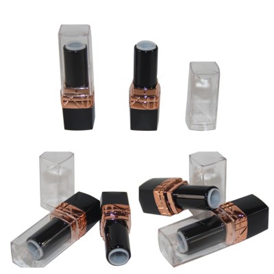 Random combination self designed make your own packing plastic square lipstick tube