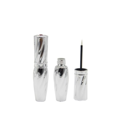 Custom plastic empty lengthening thick growth eye liner container brush bottle eyeliner tube