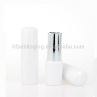 White Cosmetics Magnet Plastic Lipstick tube Private labels