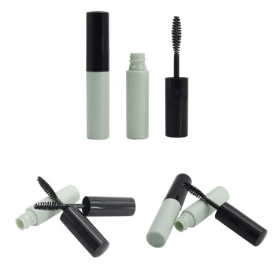 Eyelash cream bottle cosmetic bottles packing big slim mascara tube with silicone brush