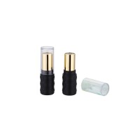 Lipgloss Tube Clear Custom Nice Oem Bottle Cylinder Logo Surface Cap Cosmetic Lip Plastic