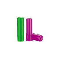 Promotional Factory Price Empty Plastic Cosmetic Green Lipstick Container Purple Lipstick Tube For Cosmetic Packaging